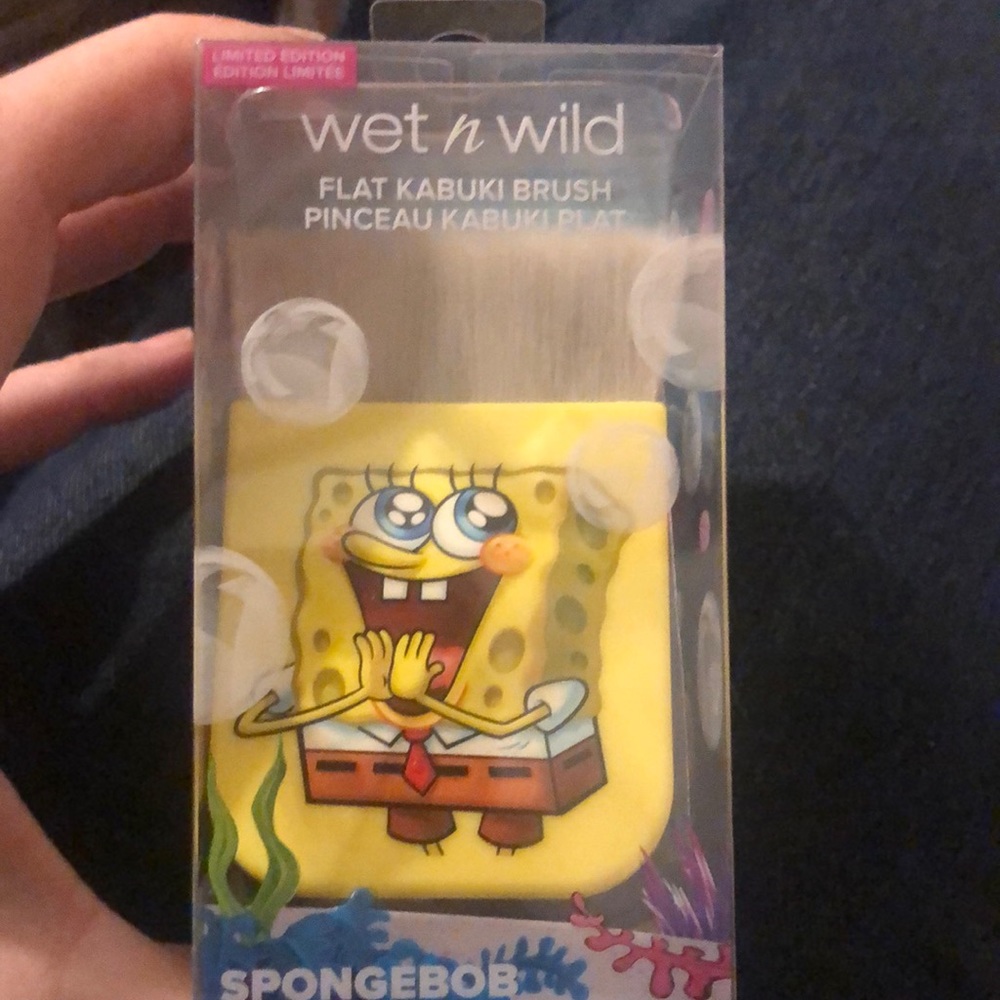 SpongeBob brush see your face make up brush